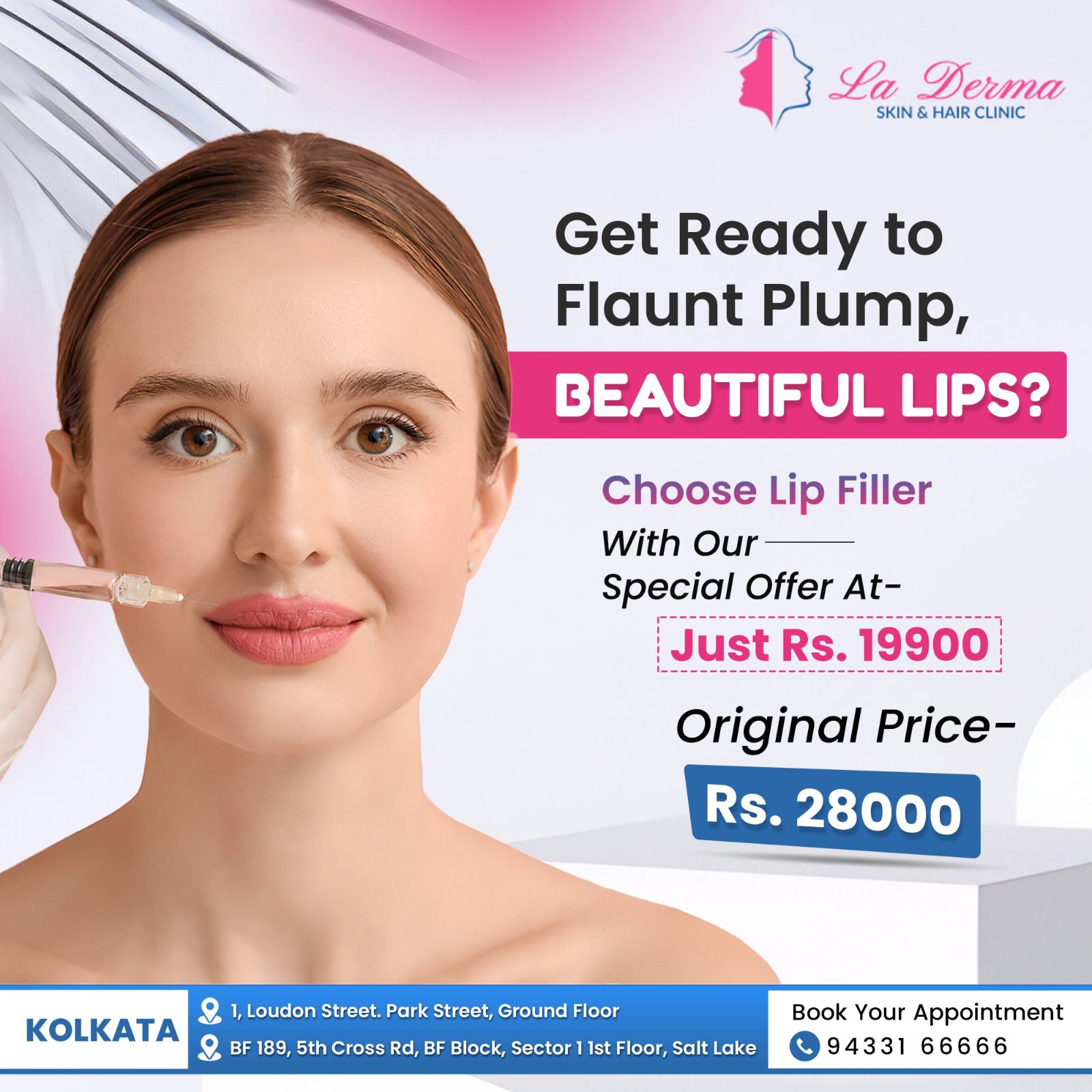 Lip Filler at La Derma Skin Clinic